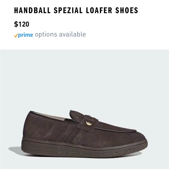 adidas Shoes - Brown Handball Spezial Loafer Shoes